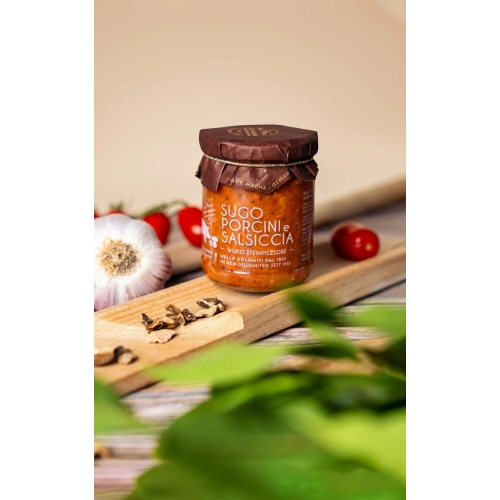 Sugo ai porcini y salsiccia, Alpe Magna, 190gr