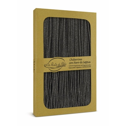 Chitarrine con Nero di Seppia, La Pasta di Aldo 250gr